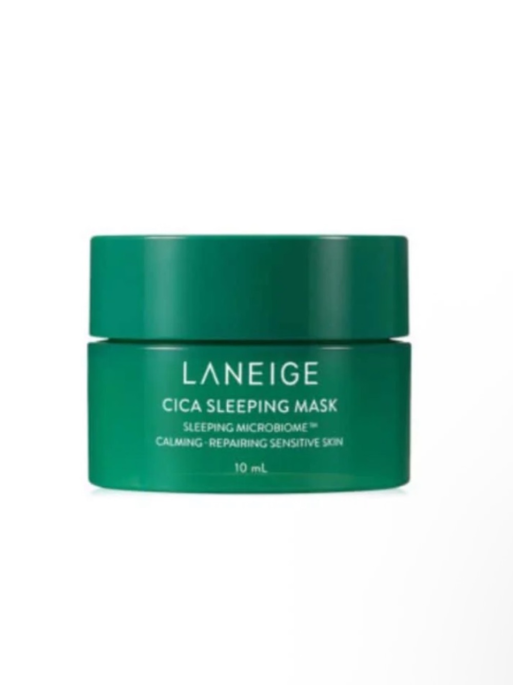 LANEIGE Cica Sleeping Mask - Emerald Green Jar
